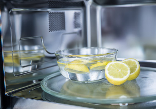 Is lemon good for cleaning microwave?